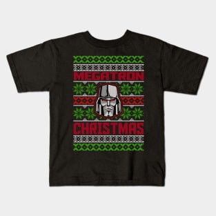 Transformers Gen 1 Megatron - Ugly Christmas sweater Kids T-Shirt